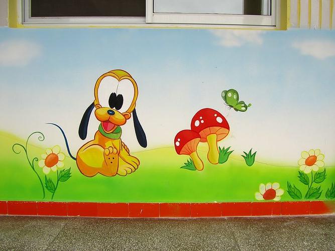 幼儿园墙画艺术（幼儿园墙画手绘）